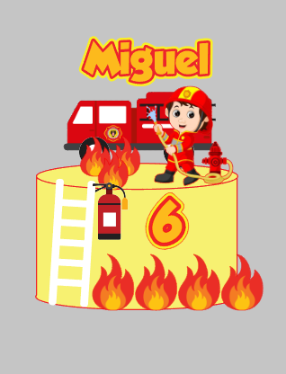 Arquivo Personalizado Bombeiro Impresso | Download Imediato Silhouette