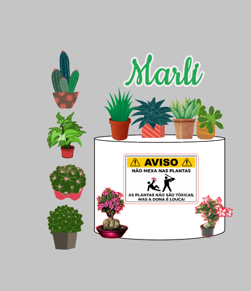 Arquivo Plantas Impresso para Corte ou Impressão | Silhouette Studio