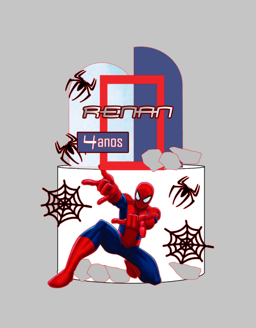 Arquivo Silhouette Studio Homem aranha Impresso e Camadas Pronto para Uso | Download Rápido